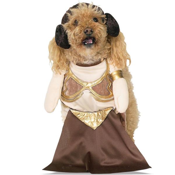 Лучшие костюмы Star Wars для собак: костюм принцессы Леи для собак