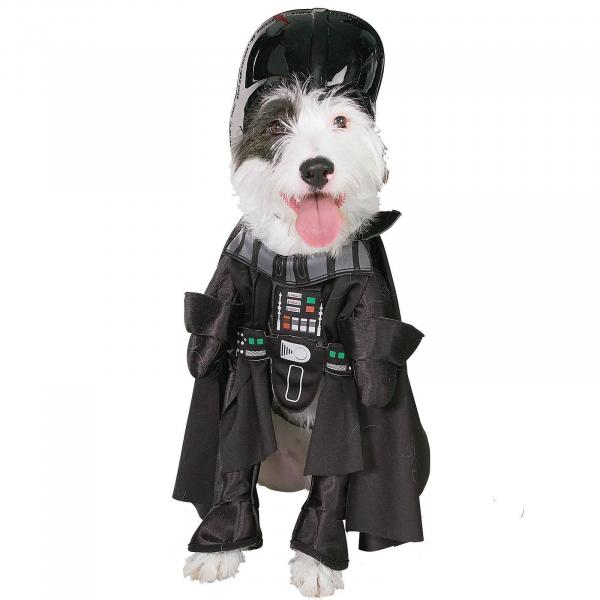 Лучшие костюмы Star Wars для собак - костюм Дарта Вейдера для собак