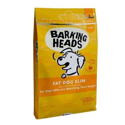 Сухой корм для собак Barking Heads Fat Dog Slim, для склонных к полноте, курица, рис, 12кг