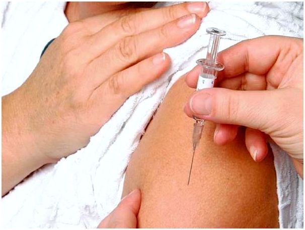 Вакцины в предплечье
