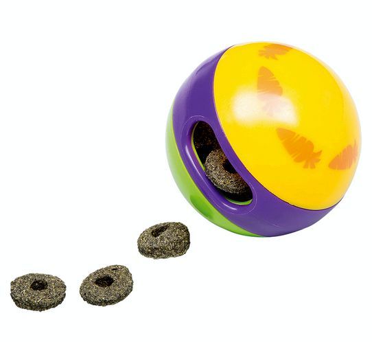 Ферпласт Мяч для игр и лакомств для всех животных, диаметр 6 см, Ferplast