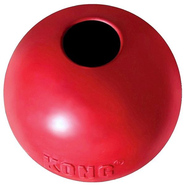 Конг Игрушка Classic под лакомства Мячик для мелких пород собак, 6 см, Kong