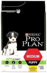 Сухой корм Pro Plan Puppy Medium с комплексом Optistart для щенков средних пород