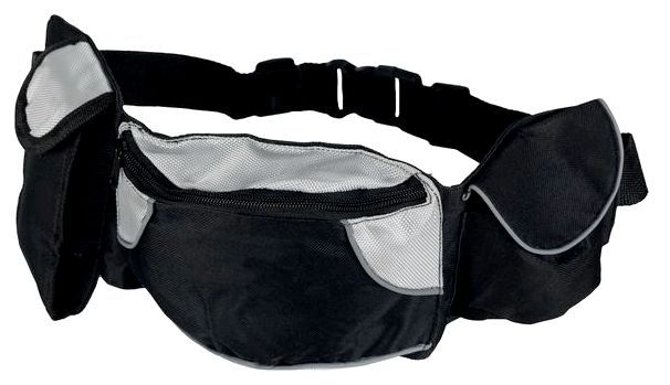 Трикси Ремень на пояс Baggy Belt с сумками для лакомств, ремень 62–125 см, Trixie