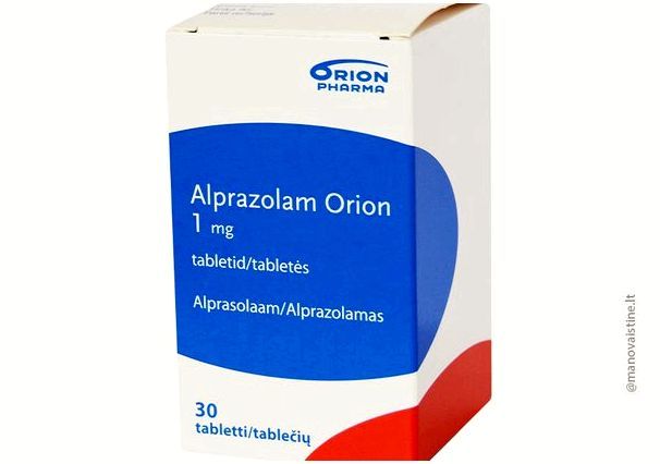 Алпразолам - успокаивающее из группы бензодиазепинов