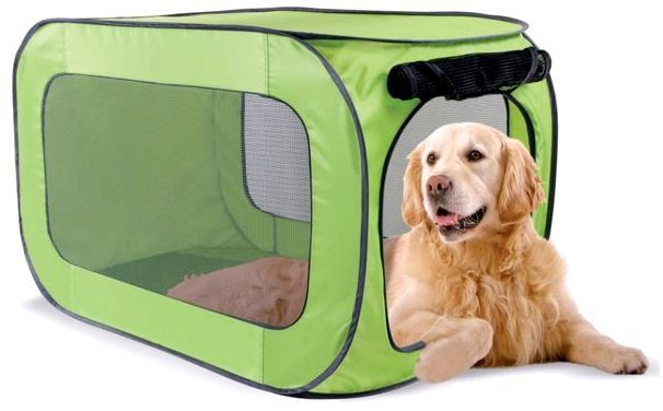 Китти Сити Дом-тент Portable dog kennel для собак, щенков, кошек, полиэстер, в ассортименте, Kitty City