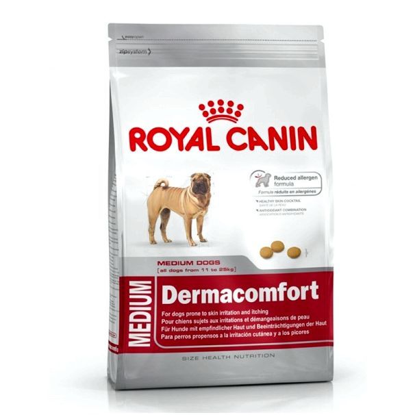 Для собак средних пород с чувствительной кожей medium derma comfort 24 thumbnail
