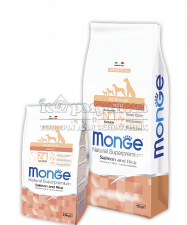 MONGE SPECIALITY LINE ALL BREEDS ADULT SALMONE AND RICE