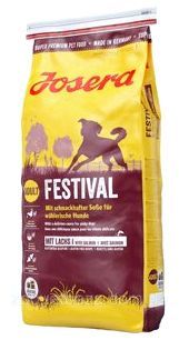 Сухой корм Josera Festival (26/16) сухой аппетитный корм для привередливых собак 15 кг