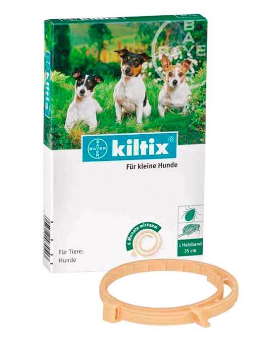 Ошейник Kiltix для собак против клещей и блох – отзывы