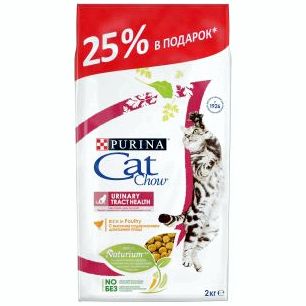 Сухой корм для кошек Purina Cat Chow для поддержания здоровья мочевыводящих путей, домашняя птица, пакет, 2 кг