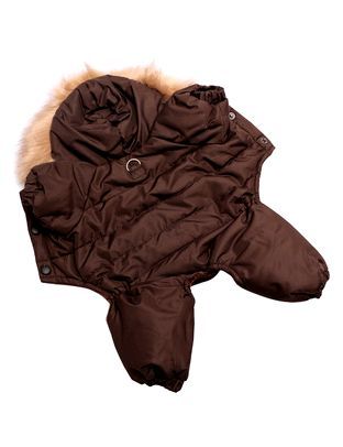  Winter зимний комбинезон для собак, унисекс, коричневый